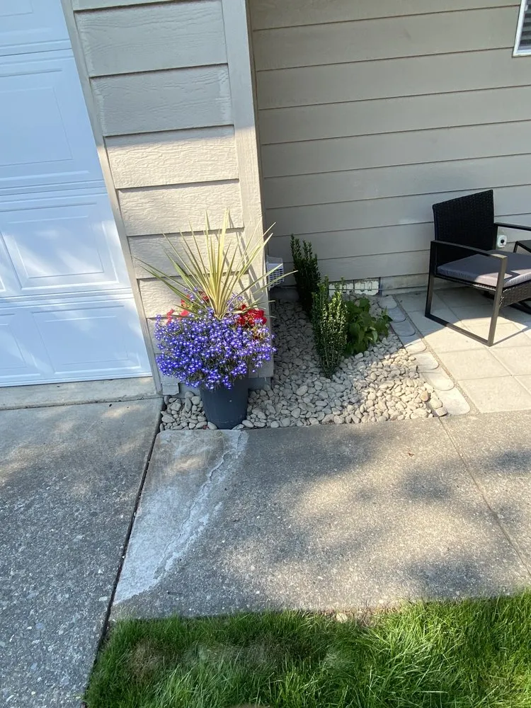 Professional residential landscaping in Lynden, WA by Muddy Buddy Lawn Care