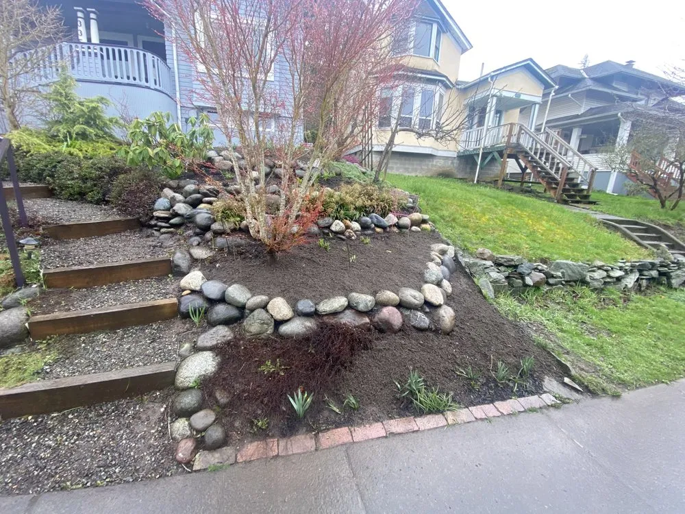 Professional yard cleanup service in Lynden, WA by Muddy Buddy Lawn Care