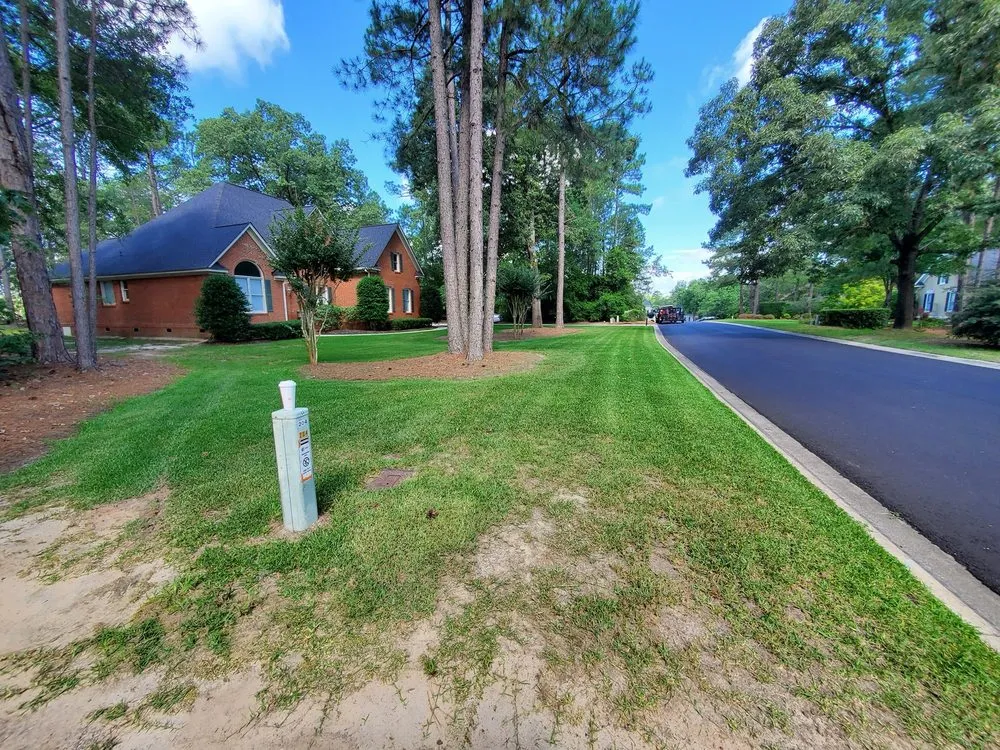 Trusted lawn mowing service with custom design across Blythewood, SC - Muddy Paws Landscaping and Land Management