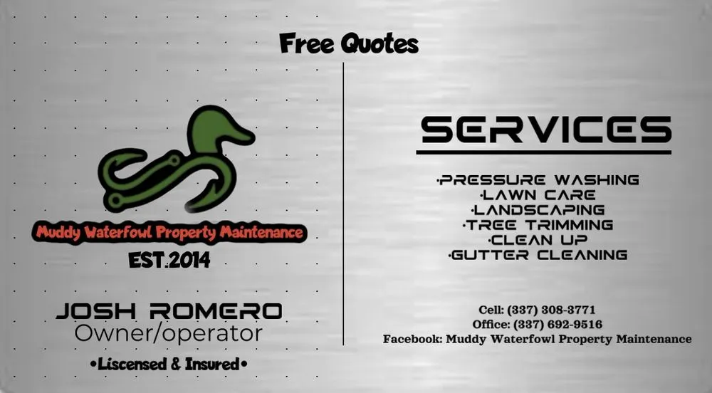 Affordable landscaping services for residential properties in New Iberia, LA by Muddy Waterfowl Property Maintenance