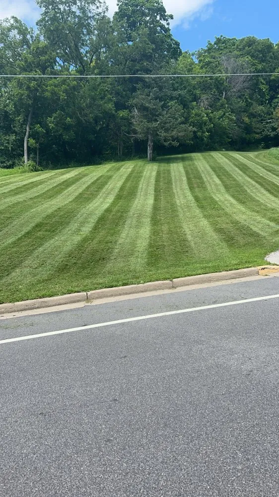 Custom landscape design in Fountain City, WI by Mueller Lawn and Landscaping