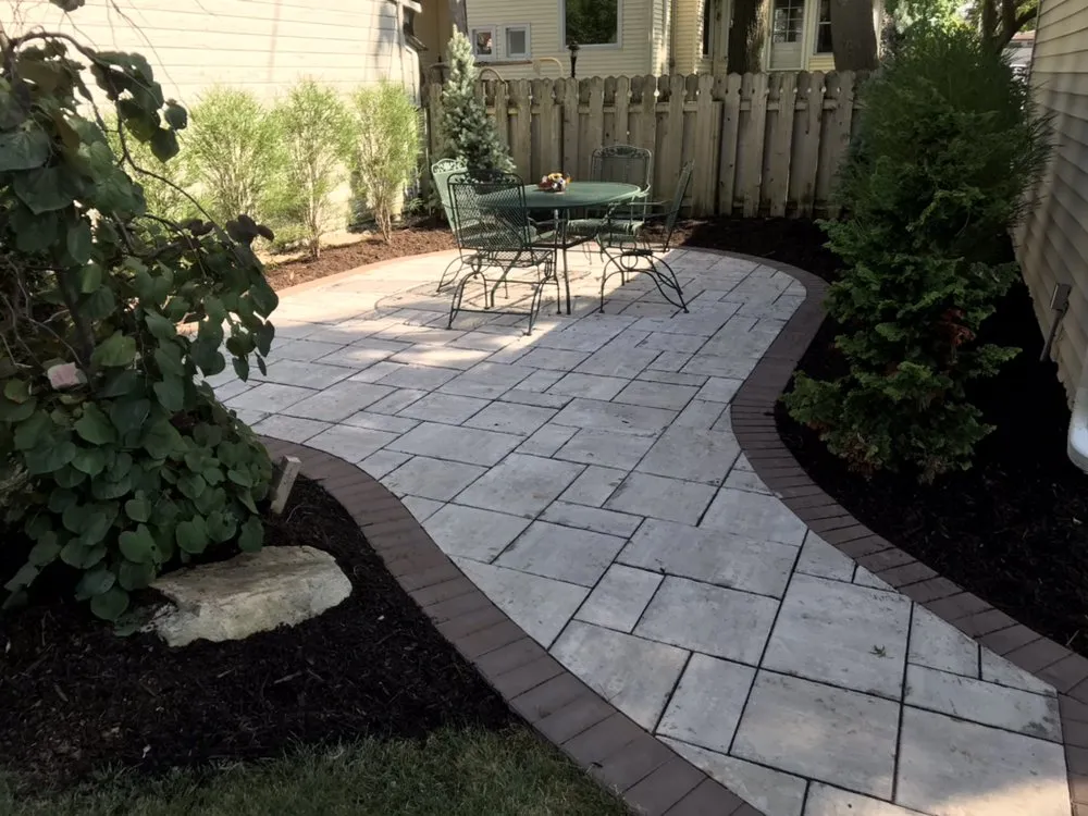 Professional lawn mowing service with custom design in Avon, OH by Mueller Lawncare