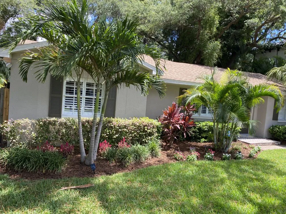 Expert landscape installation in Boca Raton, FL by Mulch By Caleb