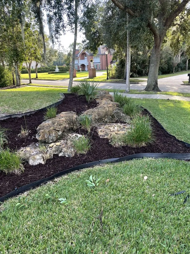 Professional landscape design in Longwood, FL by Mulch For You