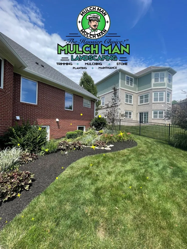 Professional garden landscaping in Greenwood, IN - Mulch-Man landscaping