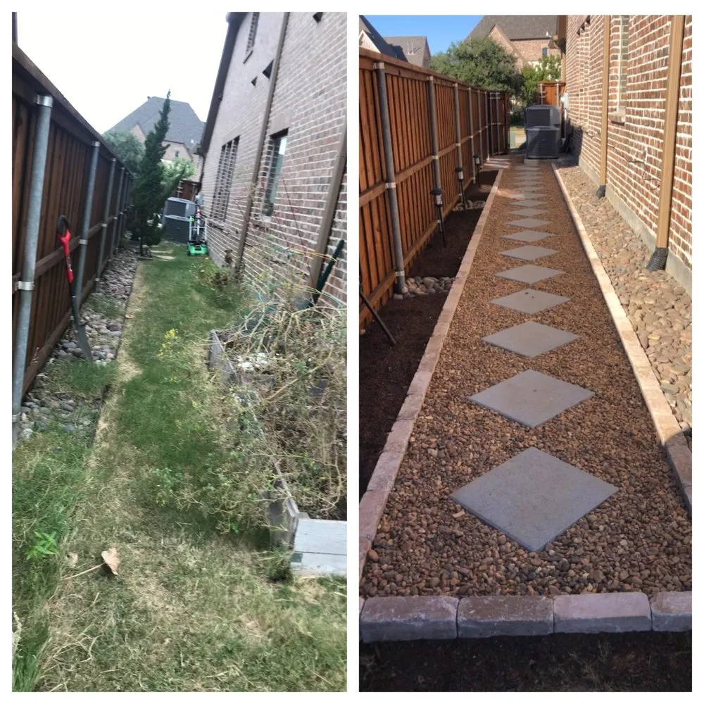 Expert outdoor landscaping in Carrollton, TX - Mulch Services