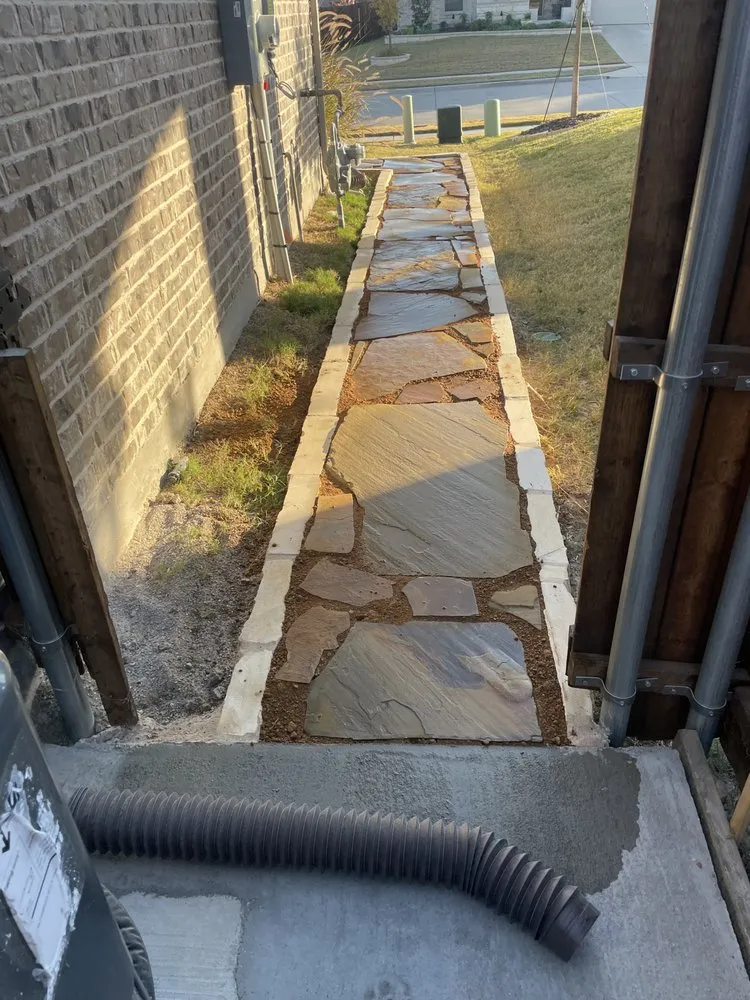 Professional landscape installation for beautiful yards across Carrollton, TX - Mulch Services