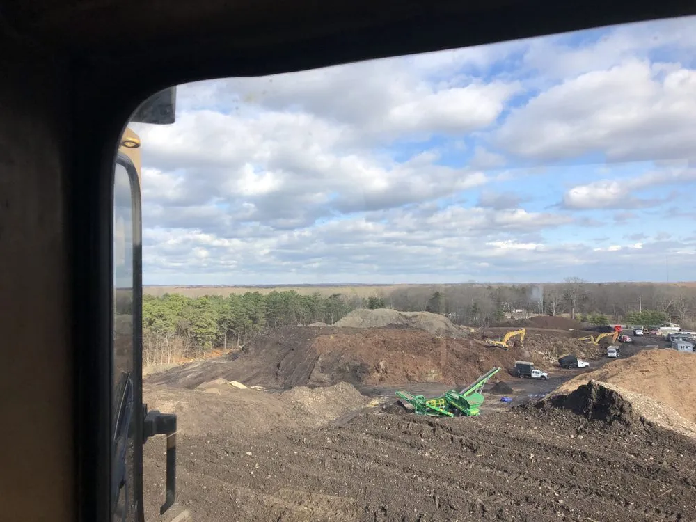 Custom outdoor landscaping near you across Calverton, NY - Mulch Supplier by JB