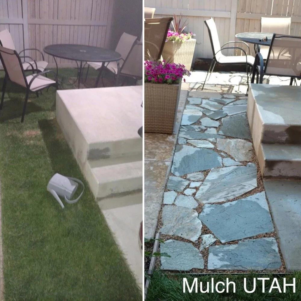 Custom yard maintenance in Salt Lake City, UT - Mulch Utah