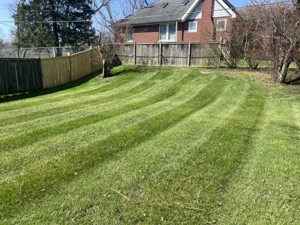 Affordable landscape installation in Cincinnati, OH by Muldoon Lawn care