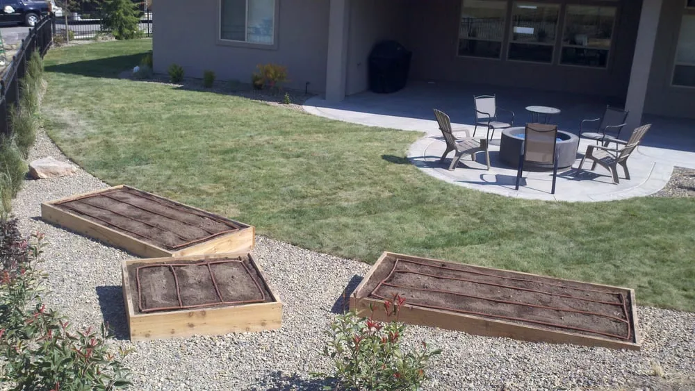 Professional lawn mowing service with custom design across Nampa, ID - Mullen Landscaping