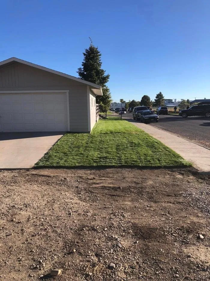 Trusted lawn care service with custom design in Great Falls, MT by Mullet Man Construction