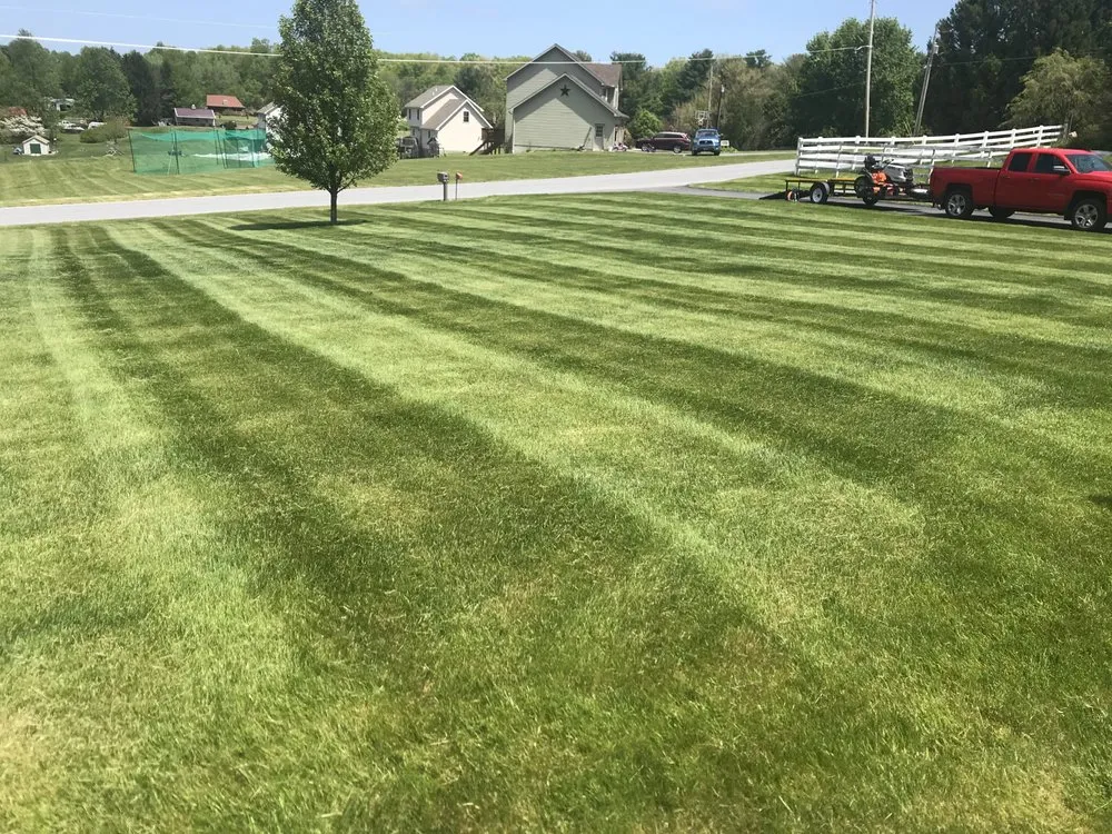Local lawn mowing service in Pottsville, PA by Mullin Lawn and Garden Care