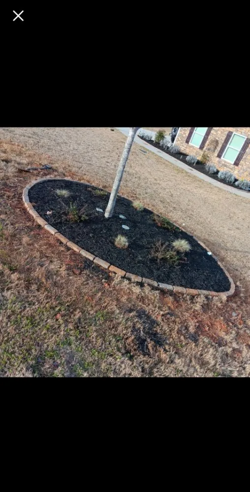 Custom residential landscaping in Cleveland, GA by Mullinax Tree Services & Landscaping