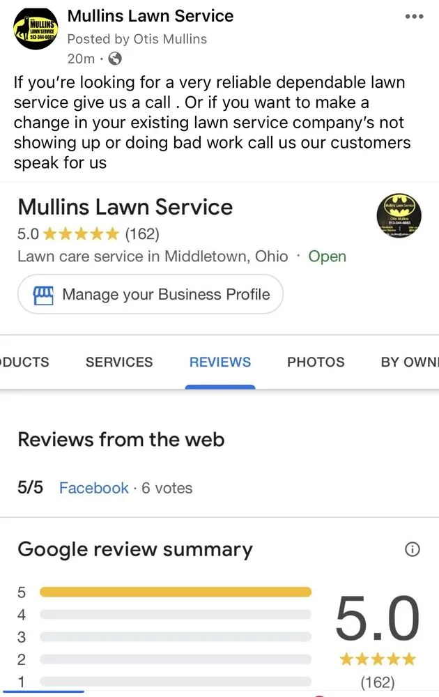 Affordable yard cleanup service in Mason, OH by Mullins lawn service