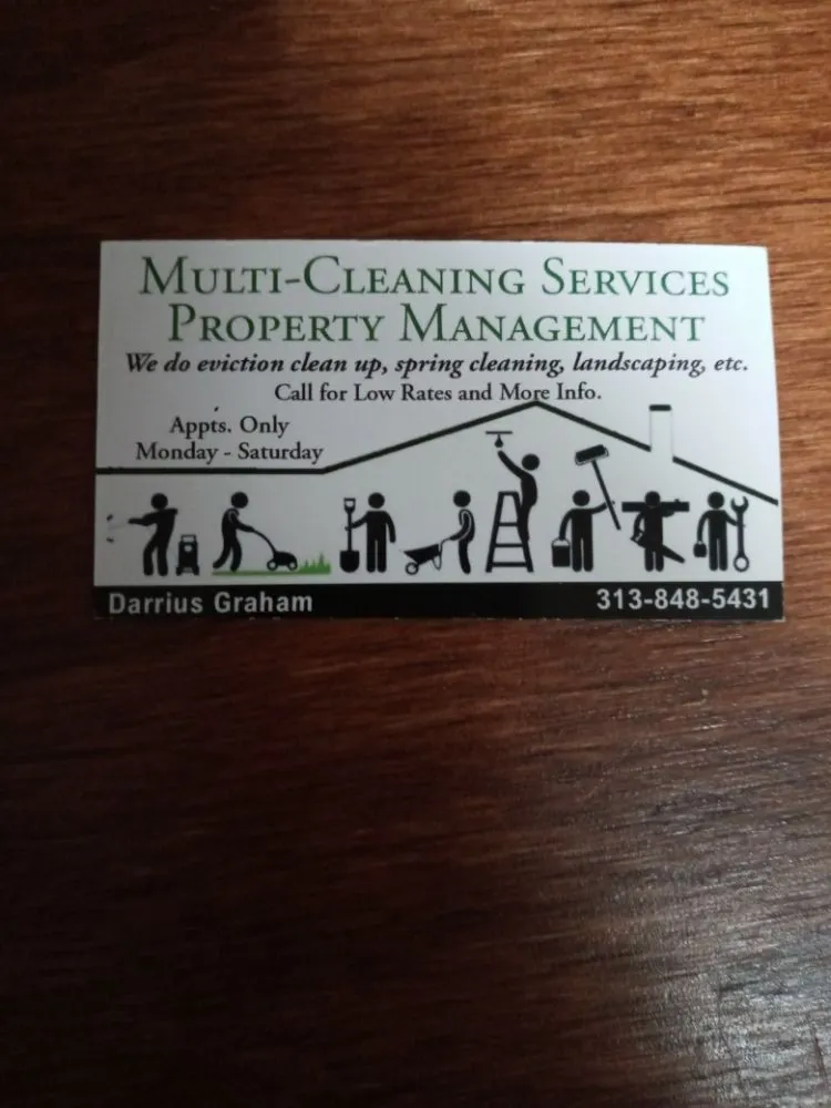 Affordable residential landscaping for year-round maintenance in Detroit, MI by Multi Cleaning Services