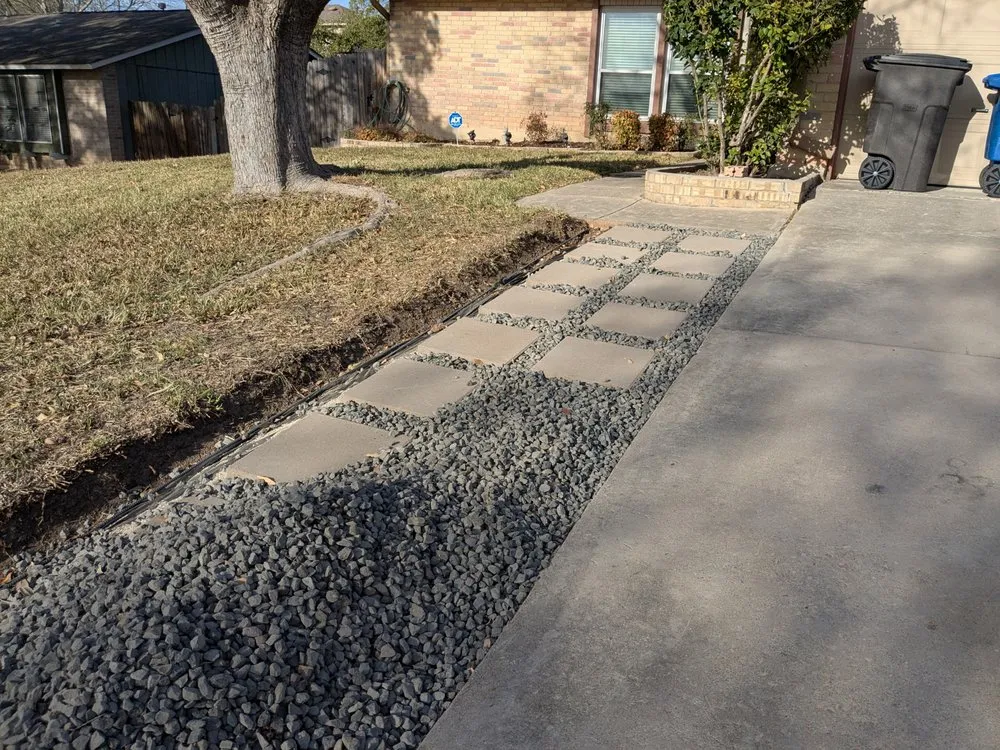 Local outdoor landscaping in San Antonio, TX by MultiColor Masonry & Landscaping