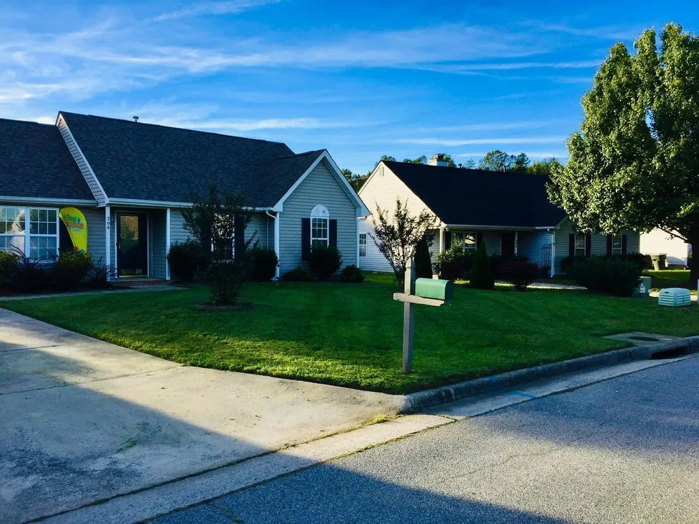 Professional residential landscaping for homes in Greensboro, NC by Multipurpose Men