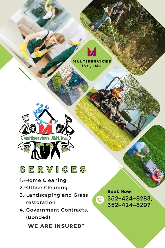 Trusted residential landscaping in Groveland, FL - Multiservices J&H