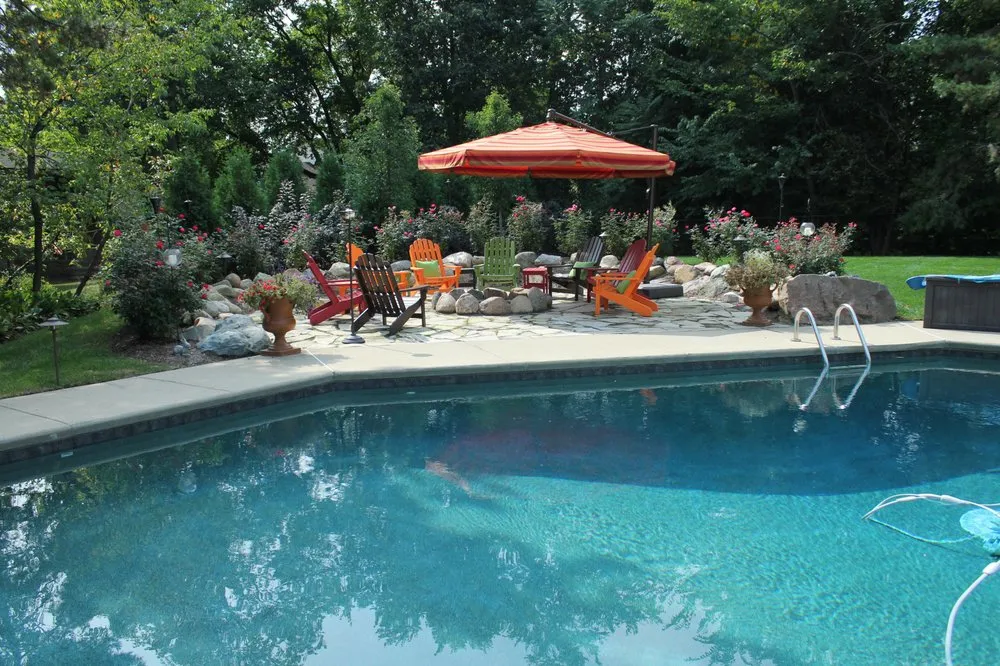 Expert landscape installation with custom design in Utica, MI by Munaco Landscape