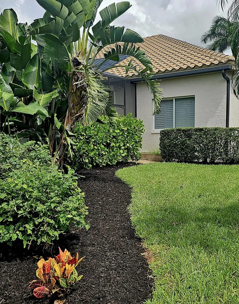 Affordable lawn care service for homes in Cape Coral, FL by Munching Monster Lawn Services