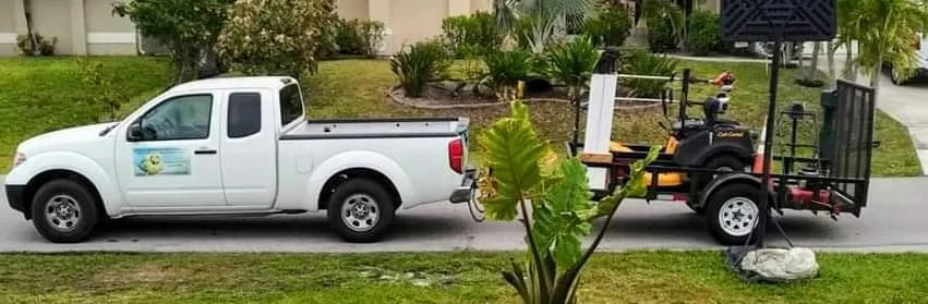 Trusted yard cleanup service in Cape Coral, FL by Munching Monster Lawn Services