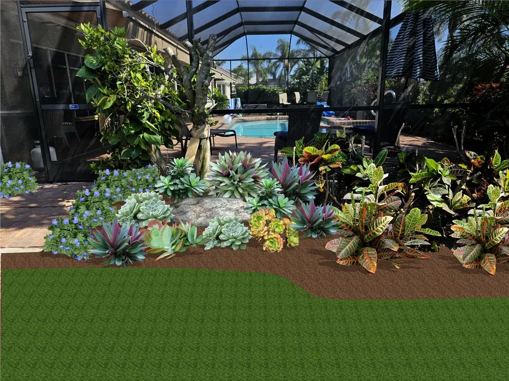 Expert outdoor landscaping for beautiful yards in Cape Coral, FL by Munching Monster Lawn Services