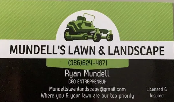 Mundell's Lawn & Landscape Logo