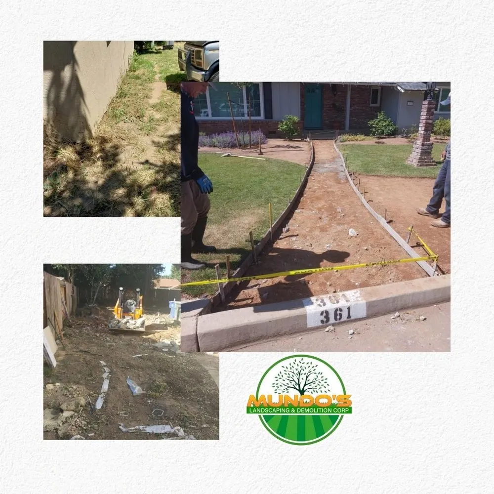 Affordable yard maintenance in Fresno, CA by Mundos Landscaping & Demolition