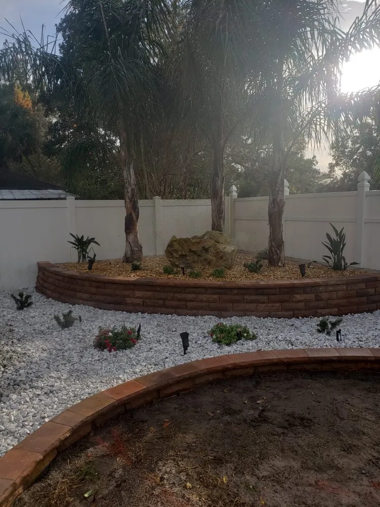 Professional yard cleanup service for residential properties across Belleview, FL - Munoz Curbing Landscaping