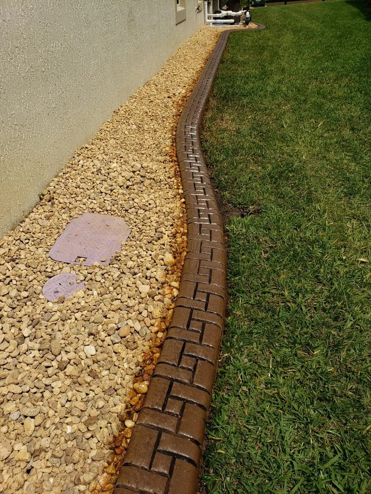Local landscape installation in Belleview, FL - Munoz Curbing Landscaping