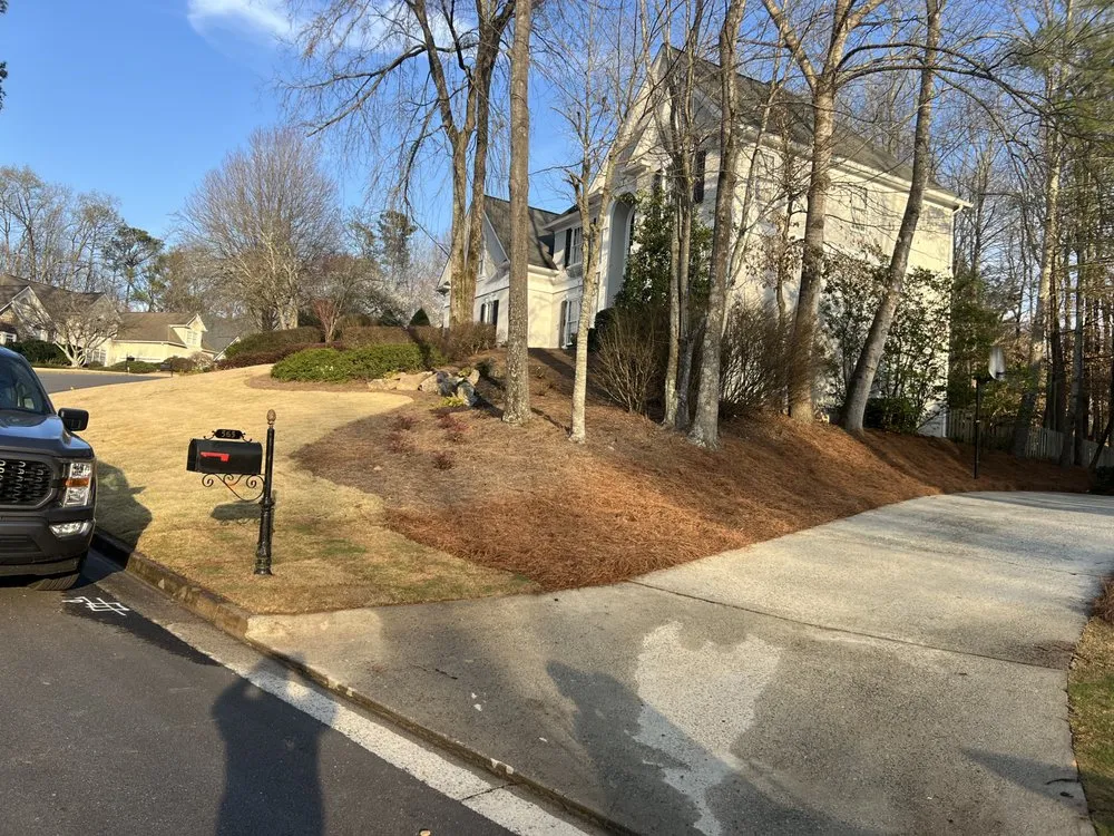 Custom outdoor landscaping in Winder, GA by Munoz Family Lawn Care & Landscape
