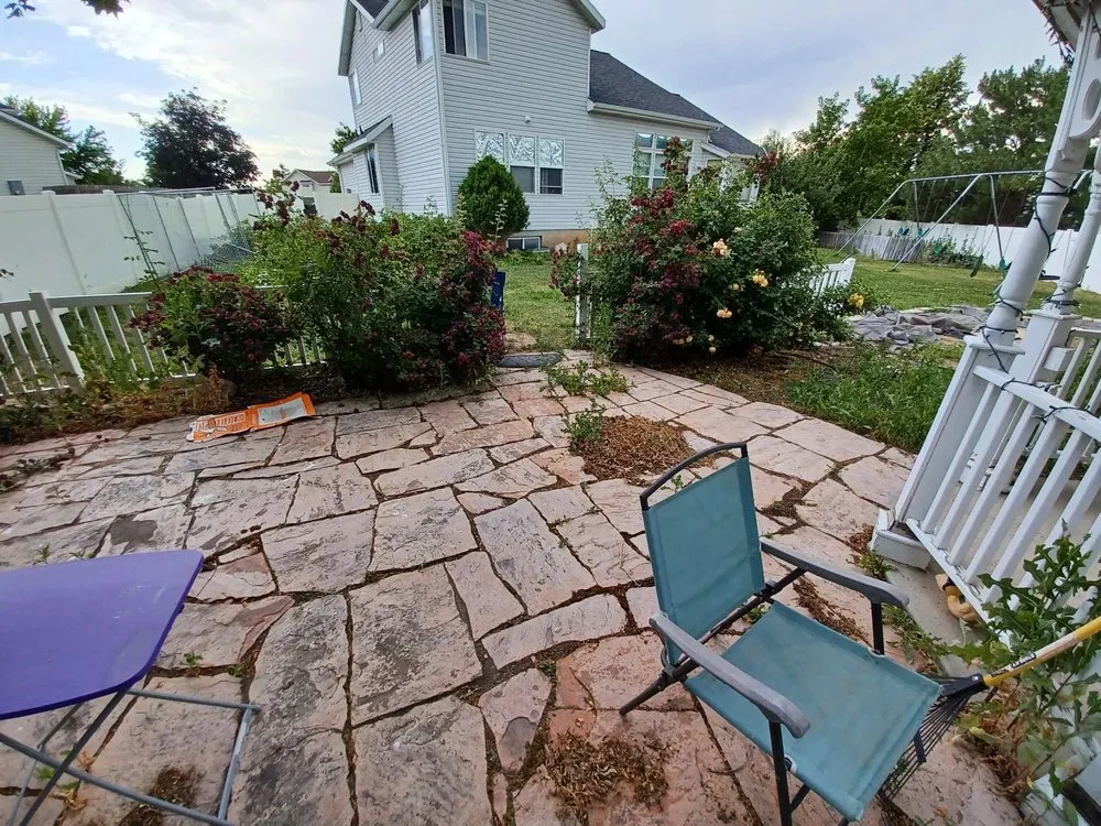 Custom residential landscaping in Washington Terrace, UT by Munoz Hauling Services