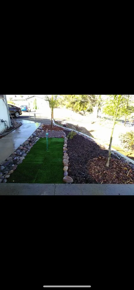 Local outdoor landscaping for homes in El Cajon, CA by Munoz Landscaping Services and More