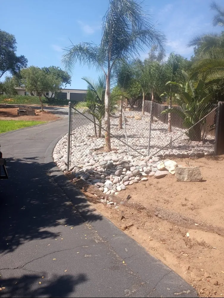 Custom outdoor landscaping for beautiful yards in El Cajon, CA by Munoz Landscaping Services and More