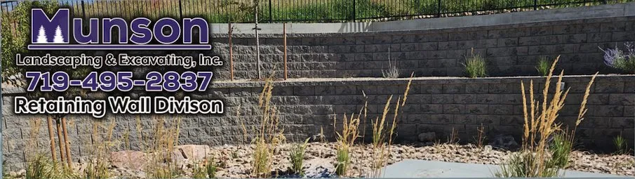 Reliable landscape design in Colorado Springs, CO by Munson Landscaping & Excavation