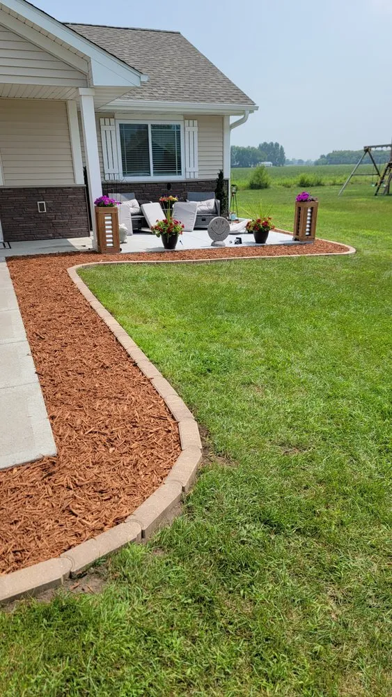 Custom landscape design for residential properties in Princeton, MN by Muonio Brothers Landscape