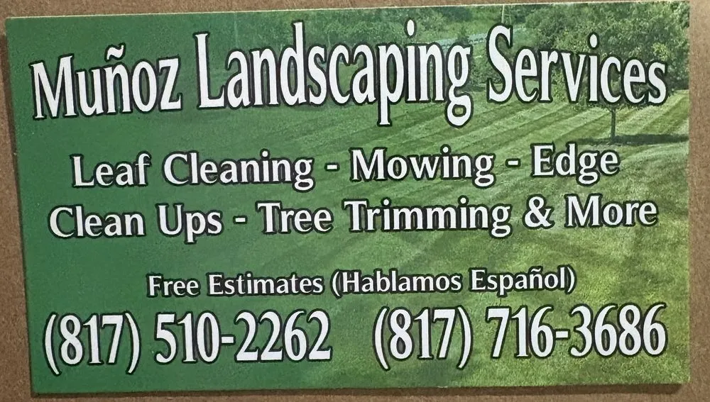 Custom lawn mowing service in Blue Mound, TX by Muñoz Landscaping Service