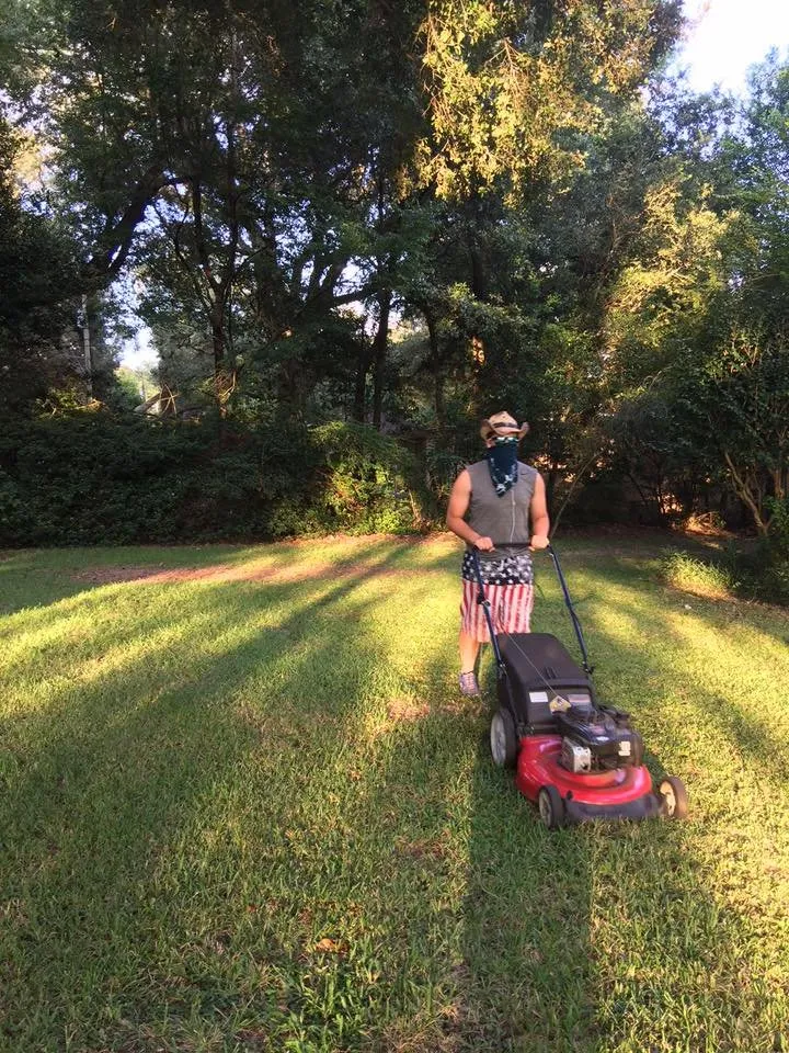 Trusted landscape design in Pensacola, FL by Murican' Lawn Service