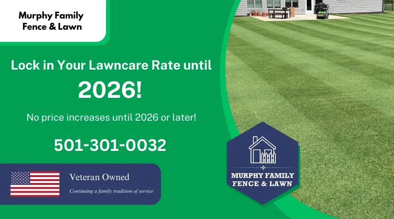 Professional garden landscaping in Cabot, AR - Murphy Family Fence & Lawn