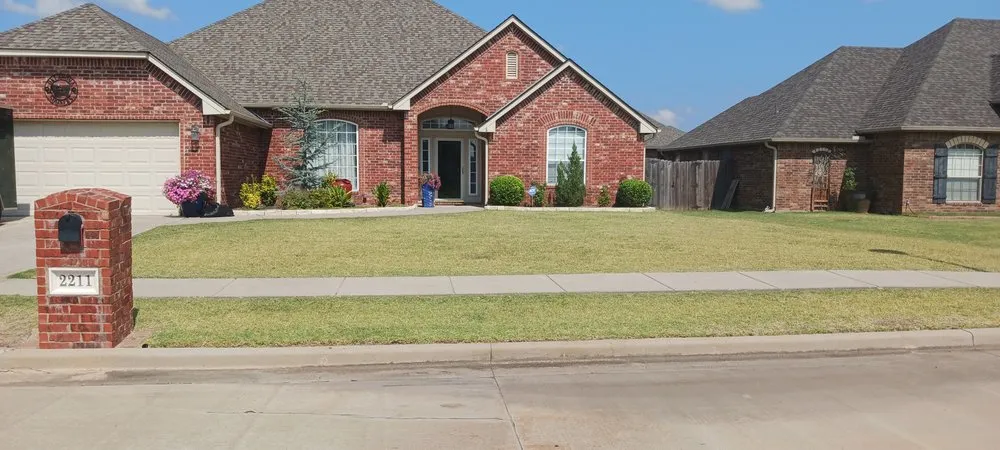 Expert lawn mowing service for year-round maintenance in Lawton, OK by Murphy Landscaping