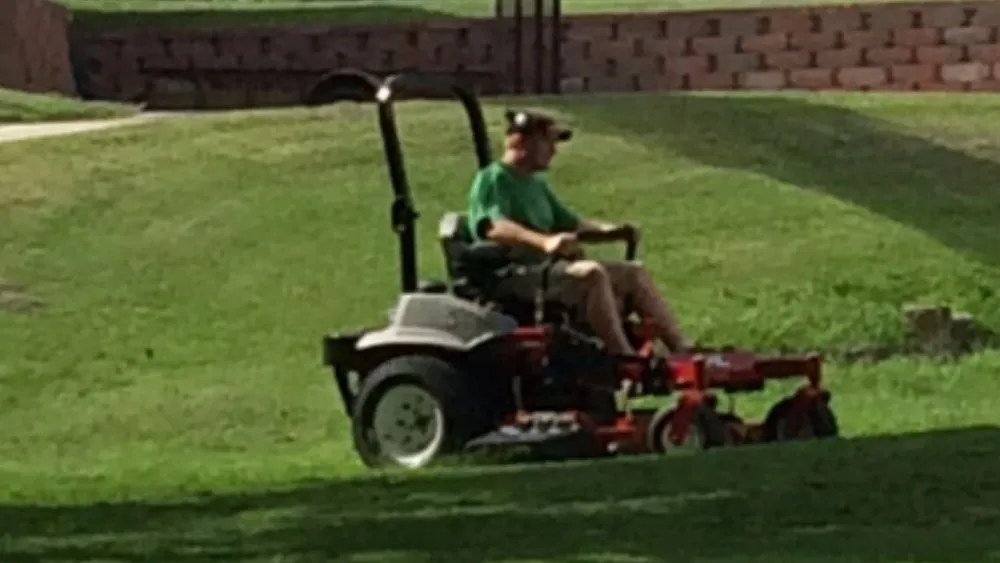 Local landscape installation with custom design in Saint Joseph, MO by Murphy Mowing