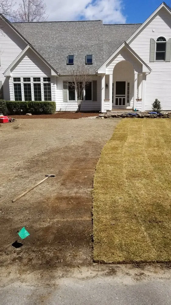 Local landscape installation near you in Amherst, NH by Murphys Landscaping