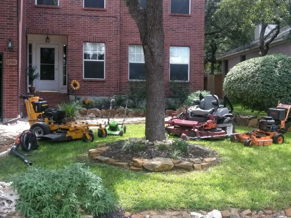 Professional lawn care service for residential properties in Cedar Park, TX by Murphy's Lawn & Landscaping