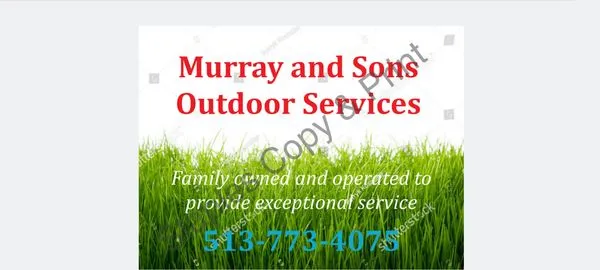 Murray And Sons Outdoor Services Logo