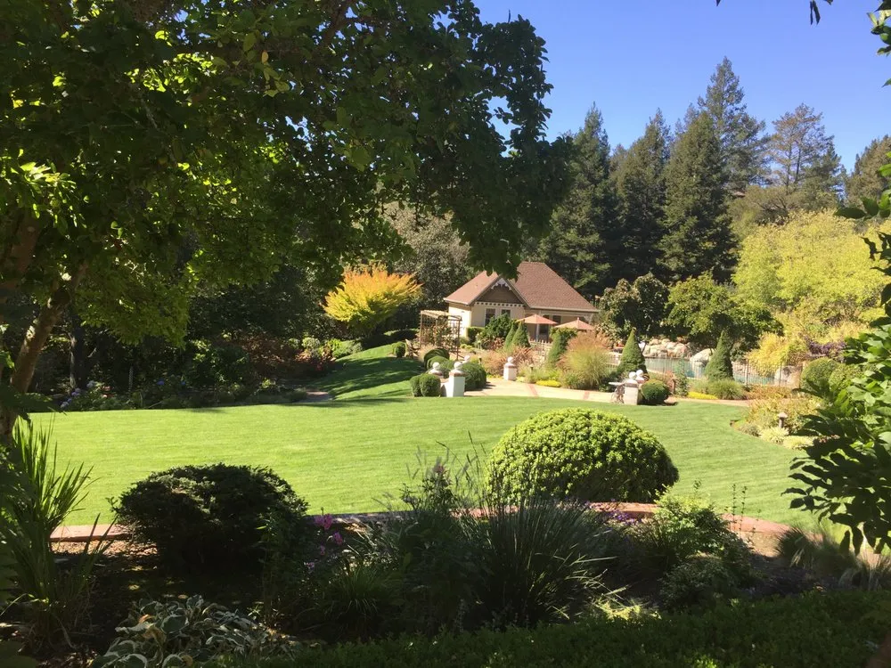 Top-rated lawn mowing service for homes in Windsor, CA by Murray Peter Landscaping
