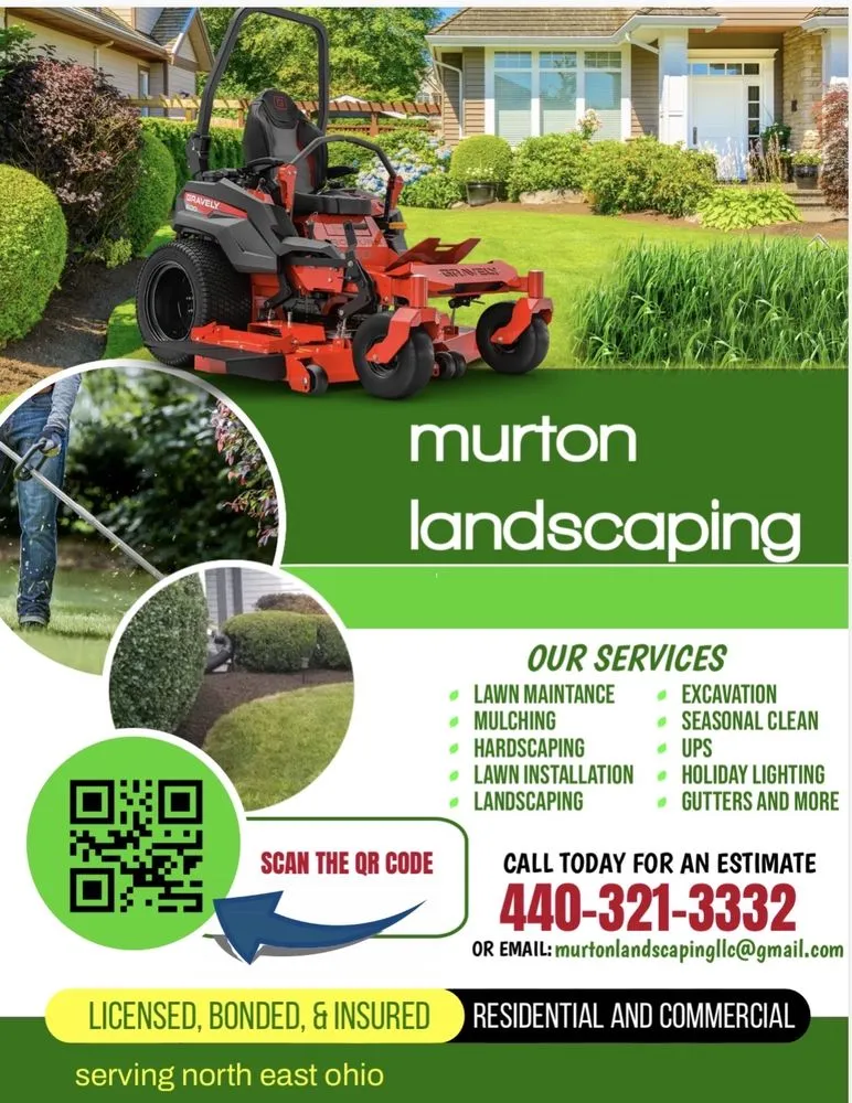 Professional outdoor landscaping experts serving Chesterland, OH - Murton Landscaping