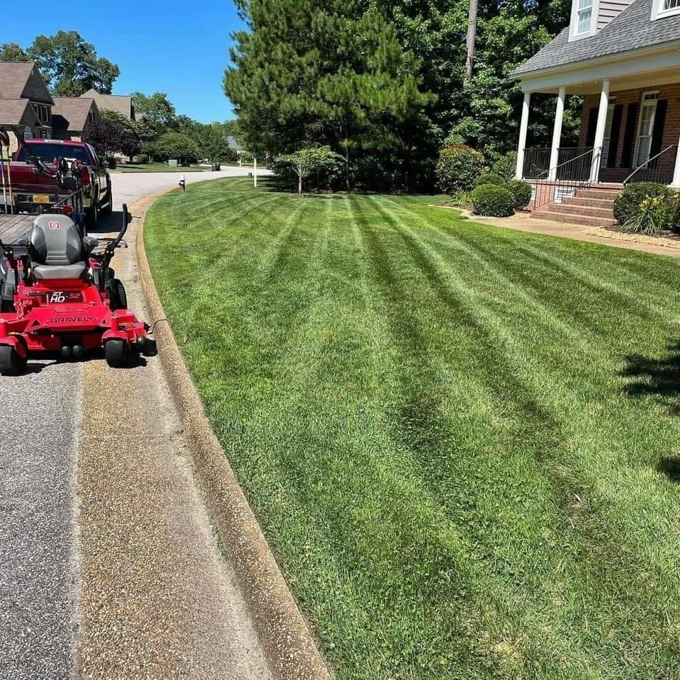 Local lawn care service in Newport News, VA by Muscle & Mowers Lawn Care