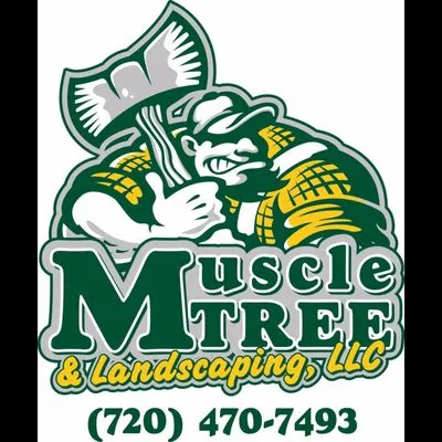 Muscle Tree & Landscaping Logo