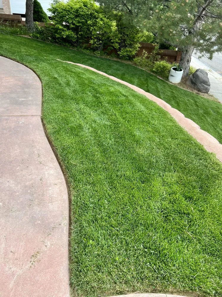 Reliable lawn mowing service in Cedar City, UT by Muse Lawn Care